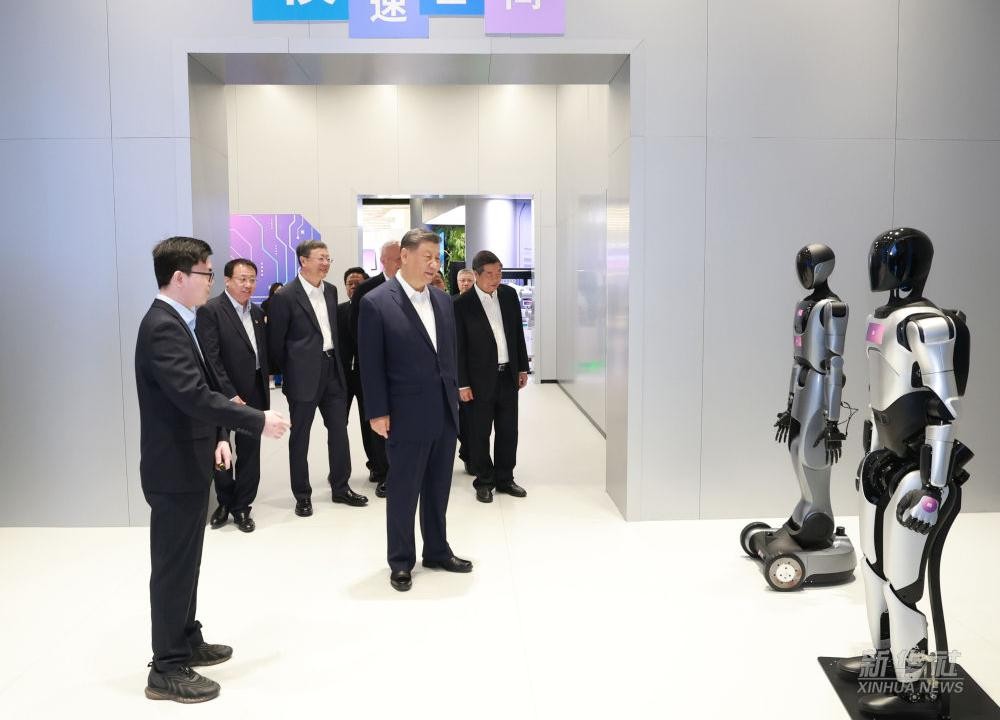 习近平总书记到上海调研，kaiyun开云代表具身智能行业汇报进展